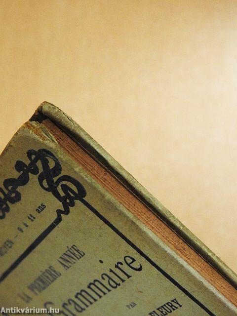 La premiére année de grammaire