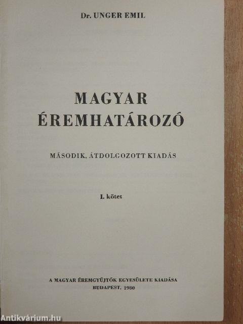Magyar éremhatározó I.