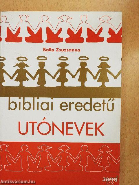 Bibliai eredetű utónevek