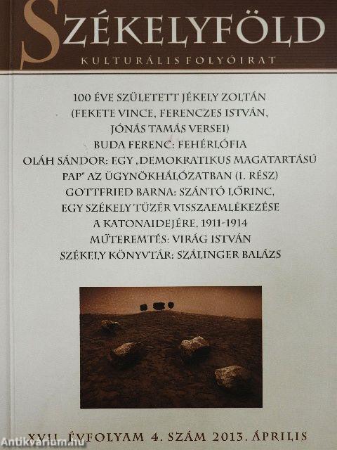 Székelyföld 2013. április
