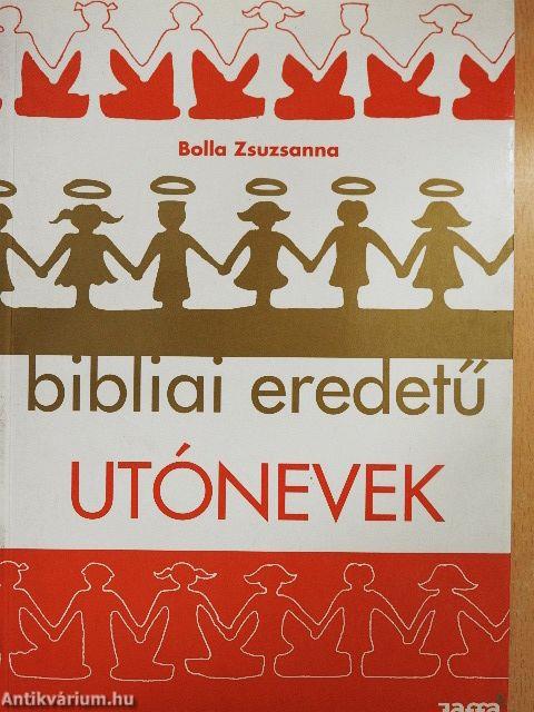 Bibliai eredetű utónevek