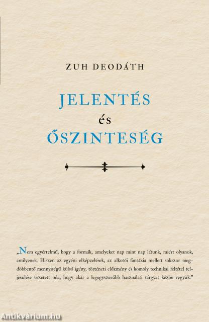 Jelentés és őszinteség