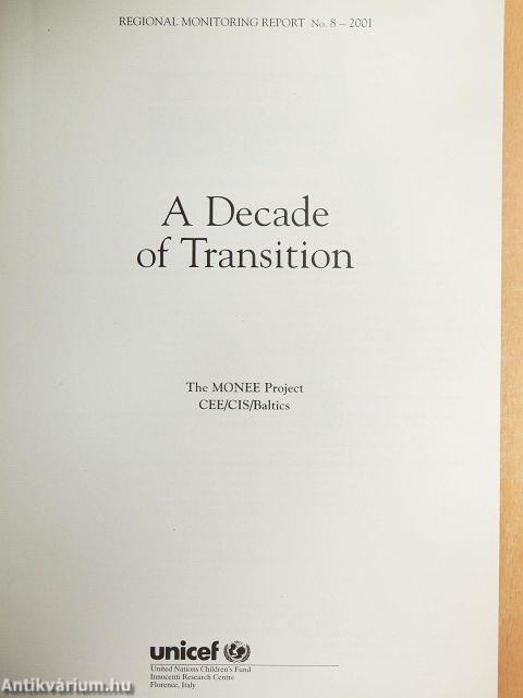 A Decade of Transition