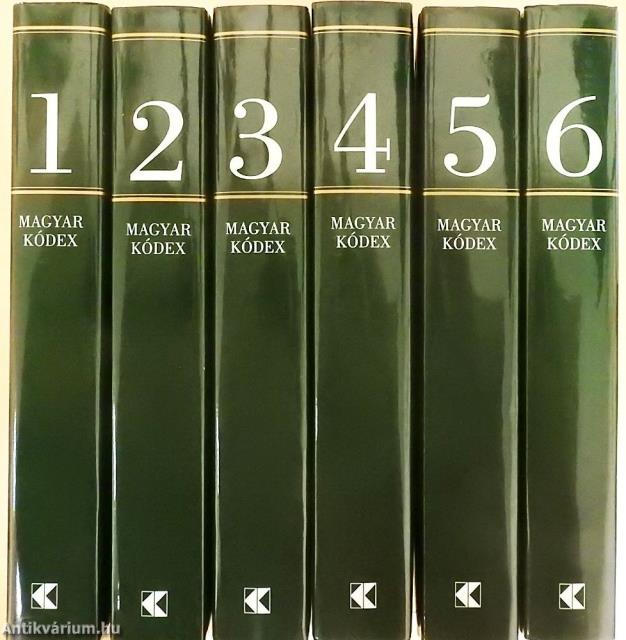 Magyar kódex 1-6. - 6 db CD-vel