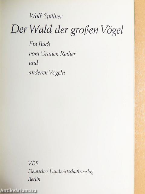 Der Wald der großen Vögel