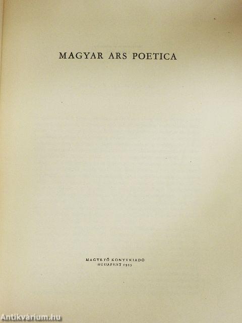 Magyar Ars Poetica