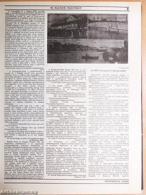 Demokrata Ujság 1989, 1990, 1991, 1992, 1993 (vegyes számok) (26db)
