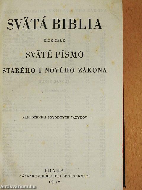 Svätá Biblia