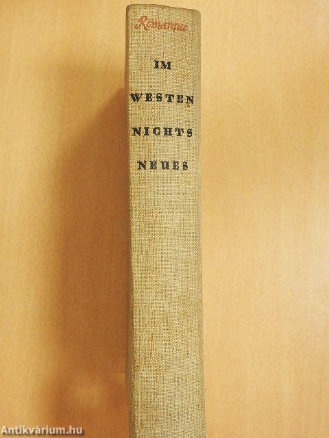 Im Westen nichts Neues