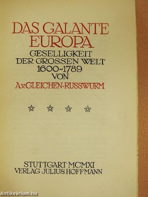 Das Galante Europa