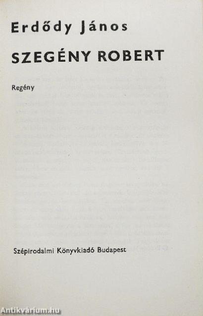 Szegény Robert