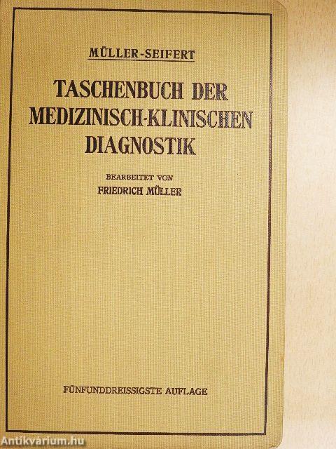 Taschenbuch der Medizinisch-Klinischen Diagnostik