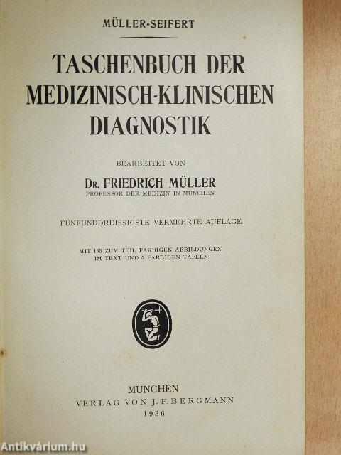 Taschenbuch der Medizinisch-Klinischen Diagnostik