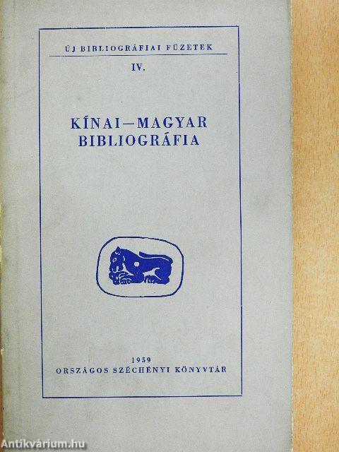 Kínai-magyar bibliográfia