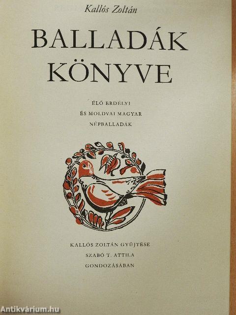 Balladák könyve