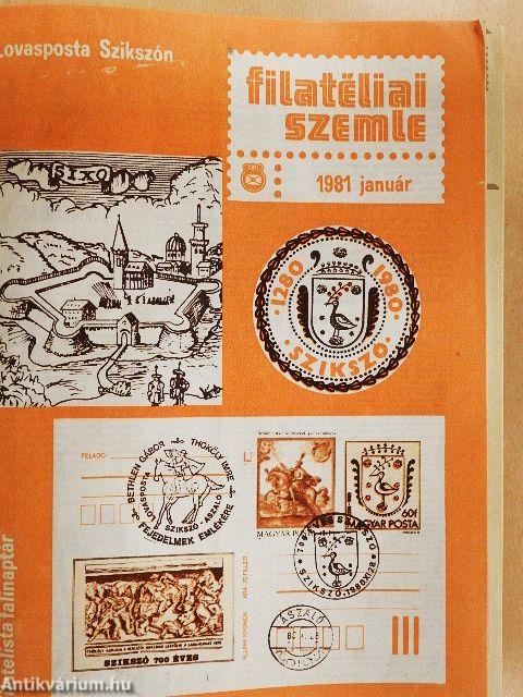 Filatéliai szemle 1981-1983. január-december