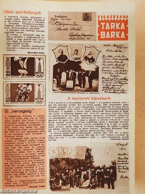 Filatéliai szemle 1981-1983. január-december