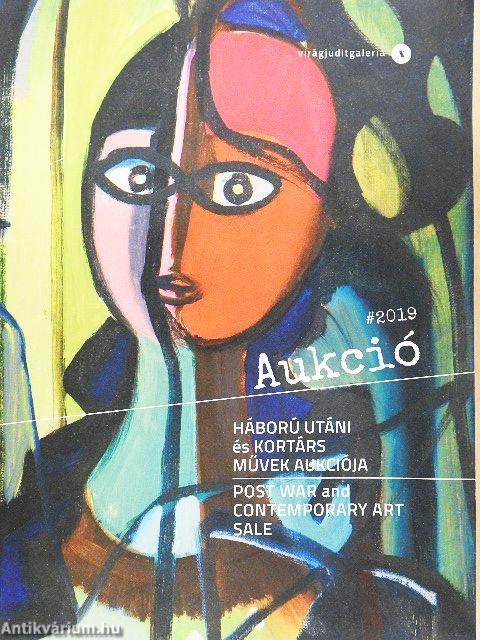 Háború utáni és kortárs művek aukciója 2019