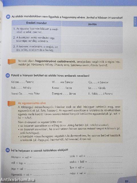 Hatosztályosba készülök-Magyar nyelv és irodalom