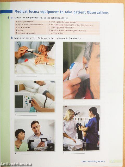 Cambridge English for Nursing - Pre-intermediate - CD-vel