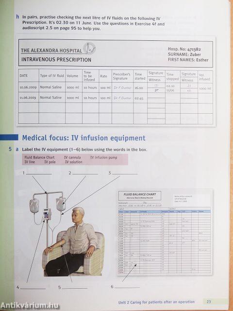 Cambridge English for Nursing - Pre-intermediate - CD-vel