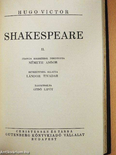 Shakespeare I-II.