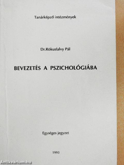 Bevezetés a pszichológiába