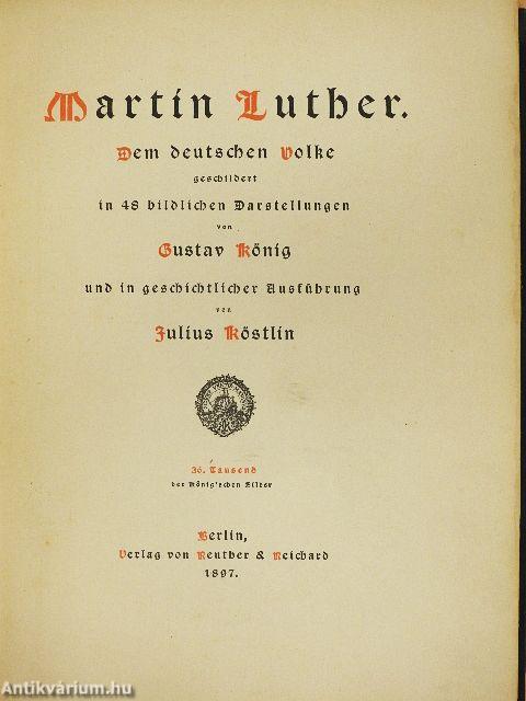 Martin Luther - Dem deutschen Volke (gótbetűs)