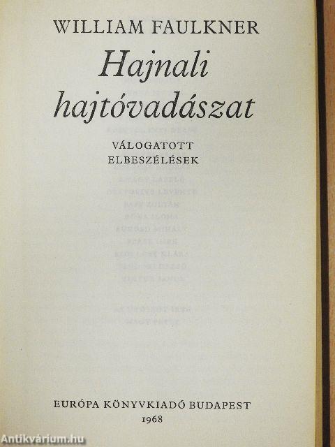 Hajnali hajtóvadászat