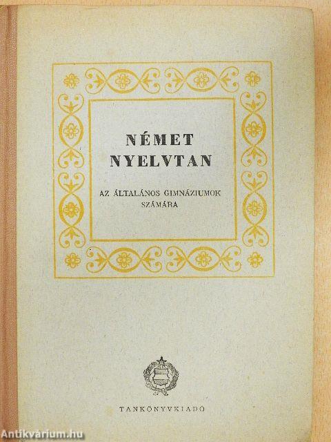 Német nyelvtan