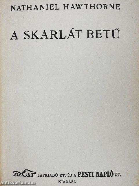 A skarlát betű