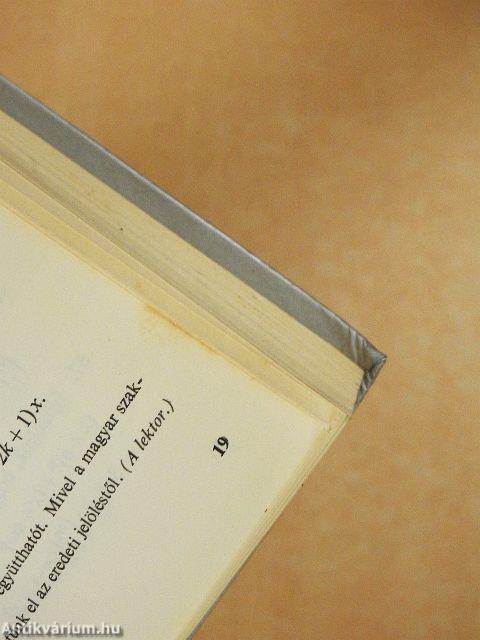 Felsőfokú algebrai feladatok