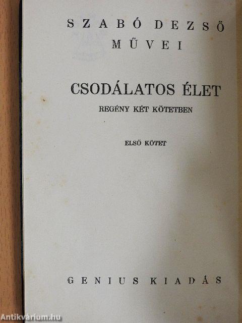 Csodálatos élet I-II.