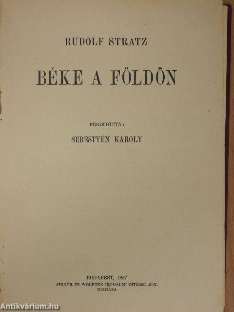 A vizözön/Béke a földön/Győzelmes Vénusz