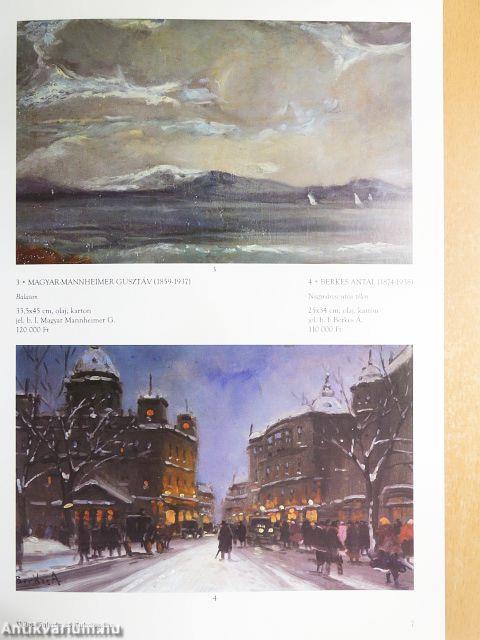 Villás Galéria és Aukciósház 31. Festmény- és műtárgyárverés