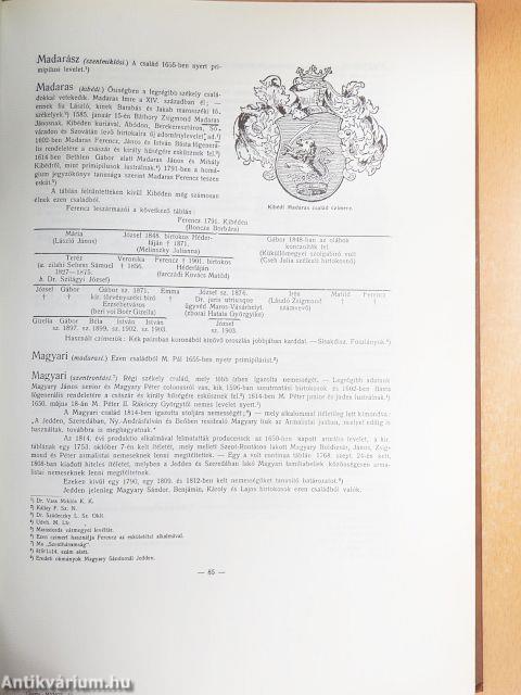 Marostorda vármegye nemes családjai