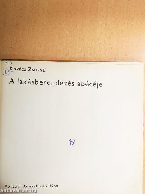 A lakásberendezés ábécéje