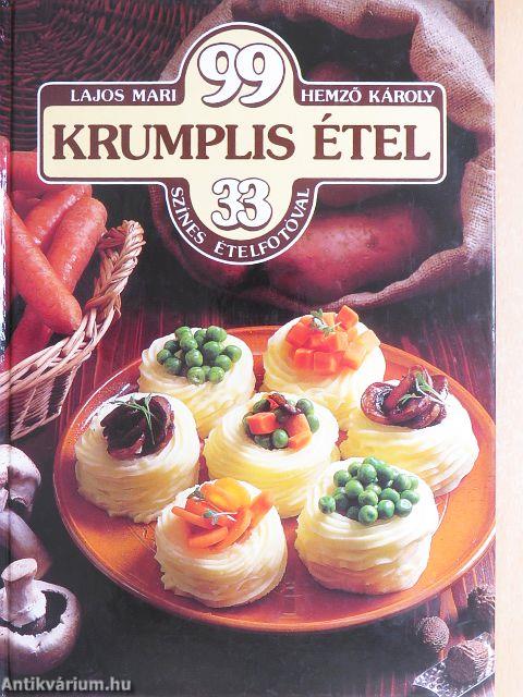 99 krumplis étel 33 színes ételfotóval