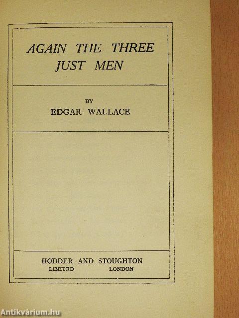 Again the three just men