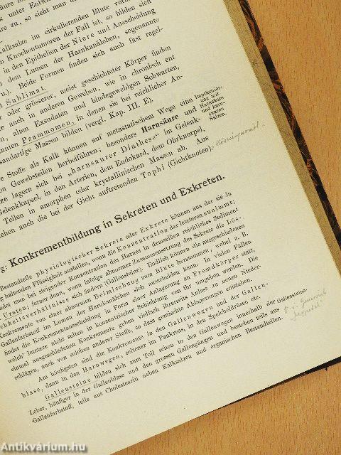 Grundriss der Pathologischen Anatomie