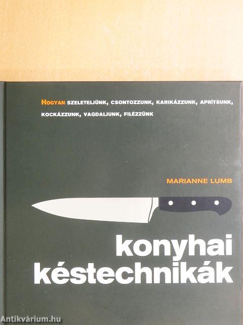 Konyhai késtechnikák