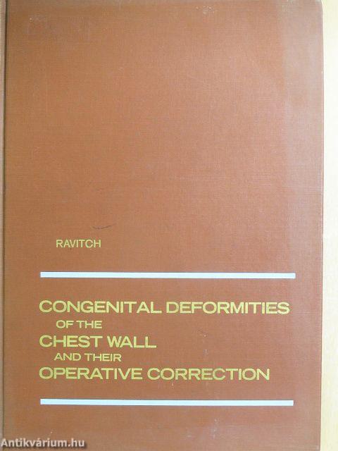 Congenital Deformities of the Chest Wall and Their Operative Correction