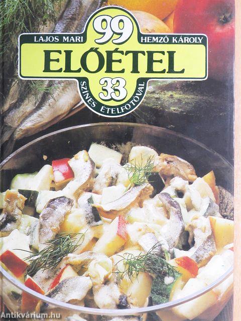 99 előétel 33 színes ételfotóval