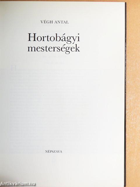 Hortobágyi mesterségek