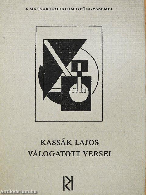 Kassák Lajos válogatott versei