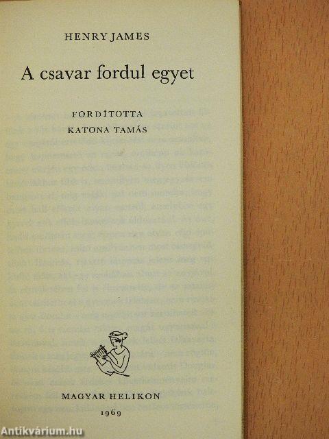 A csavar fordul egyet