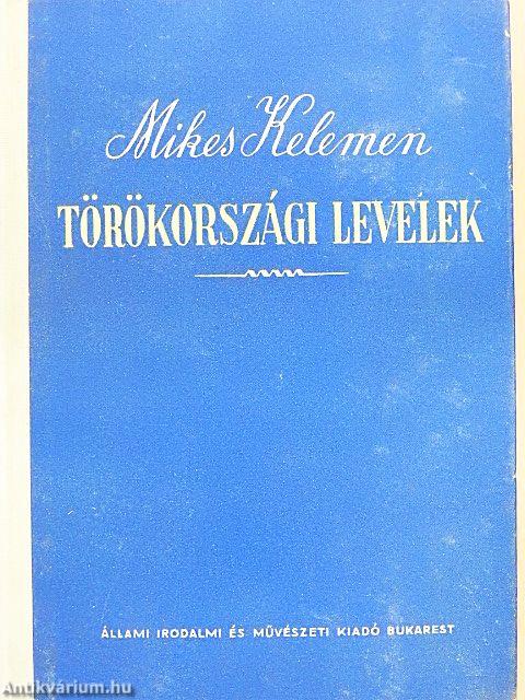 Törökországi levelek