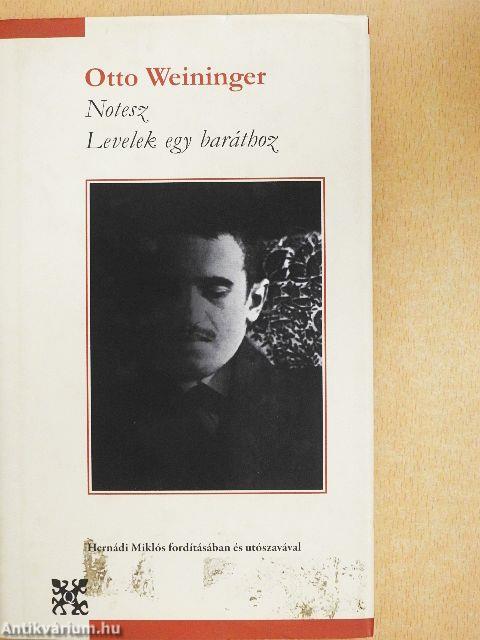 Notesz/Levelek egy baráthoz