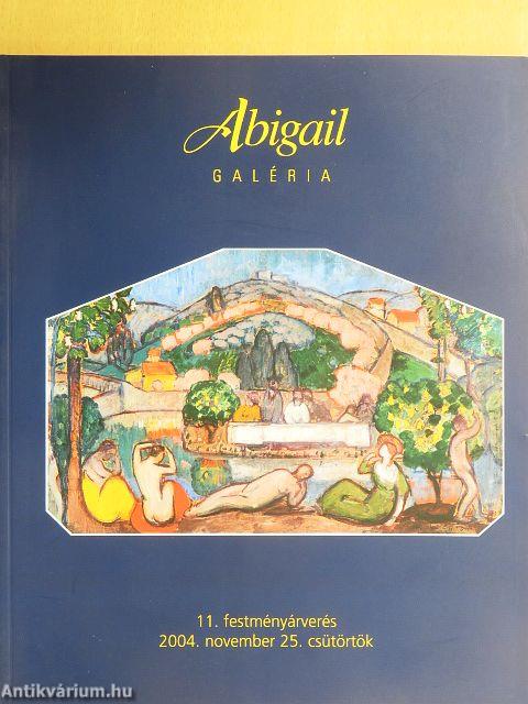 Abigail Galéria 11. festményárverés