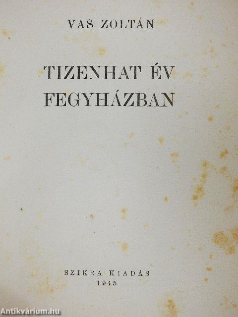 Tizenhat év fegyházban